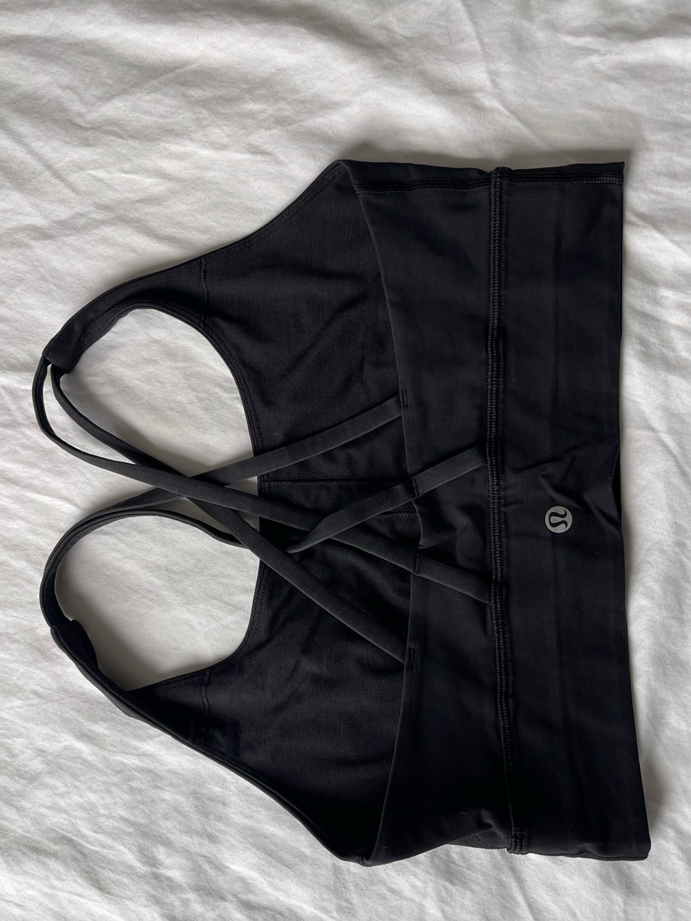 Lululemon Black Sports Bra - size 8